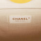 Chanel Small Deauville Shopping Bag Dark Yellow Boucle Light Gold Hardware