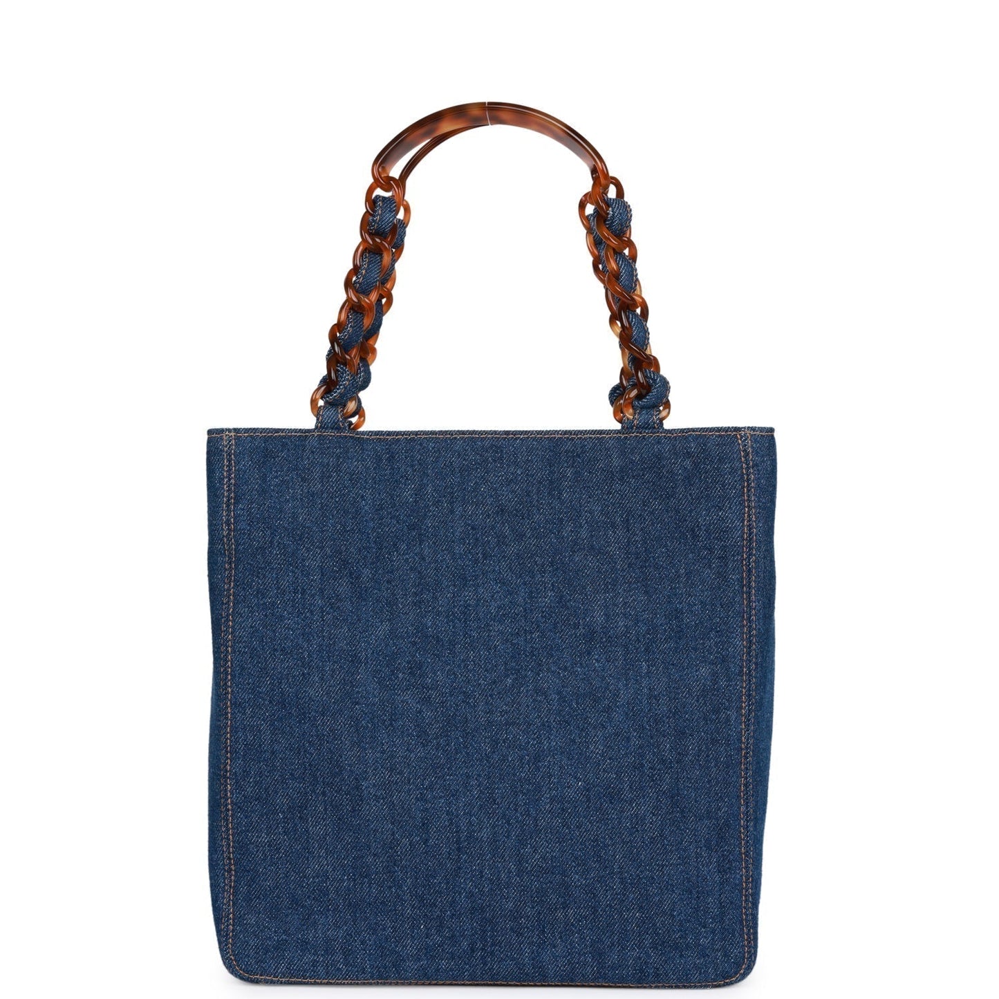 Chanel CC Denim Tote Bag