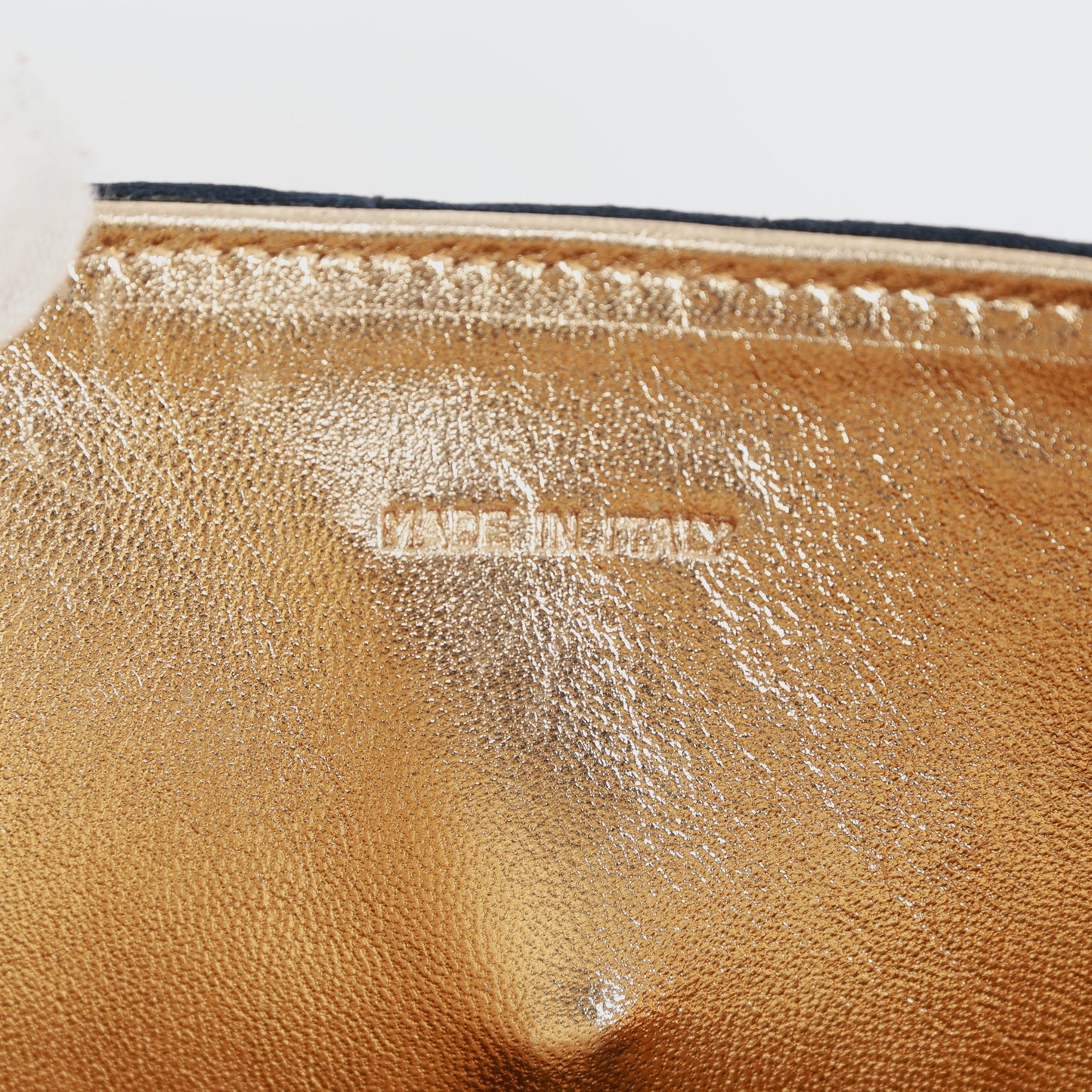 Chanel Mini Flap Bag Dark Blue Satin Gold Hardware