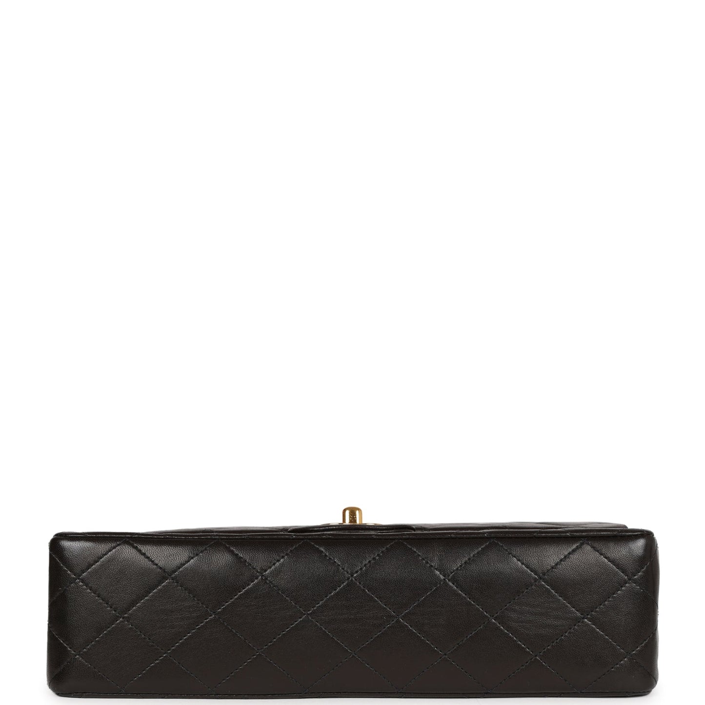 Chanel   Medium Classic Double Flap Black Lambskin Gold Hardware