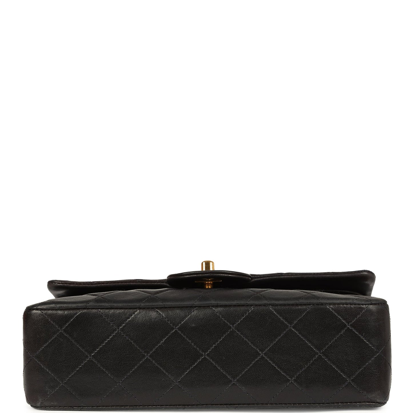 Chanel   Small Classic Flap Black Lambskin Gold Hardware
