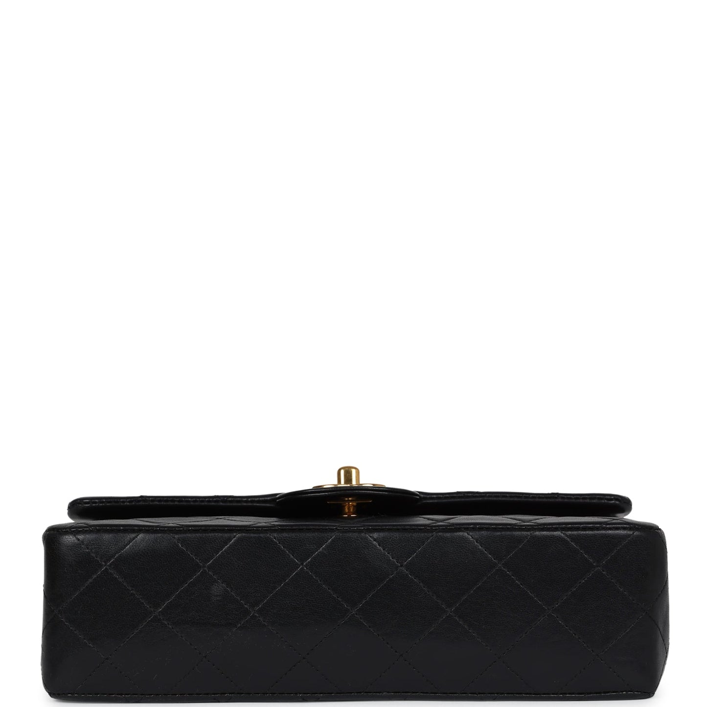 Chanel Small Classic Double Flap Black Lambskin Gold Hardware