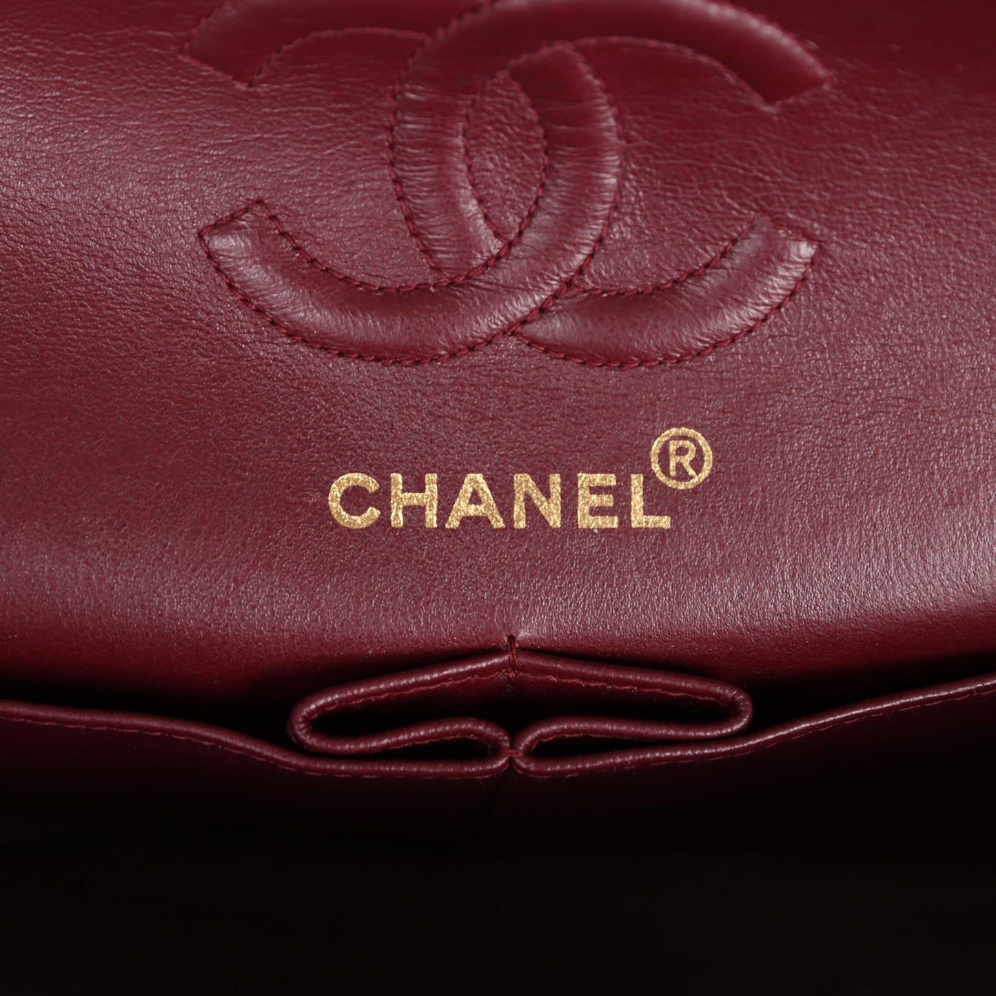 Chanel Small Classic Double Flap Black Lambskin Gold Hardware