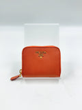 PRADA Leather card wallet TWS