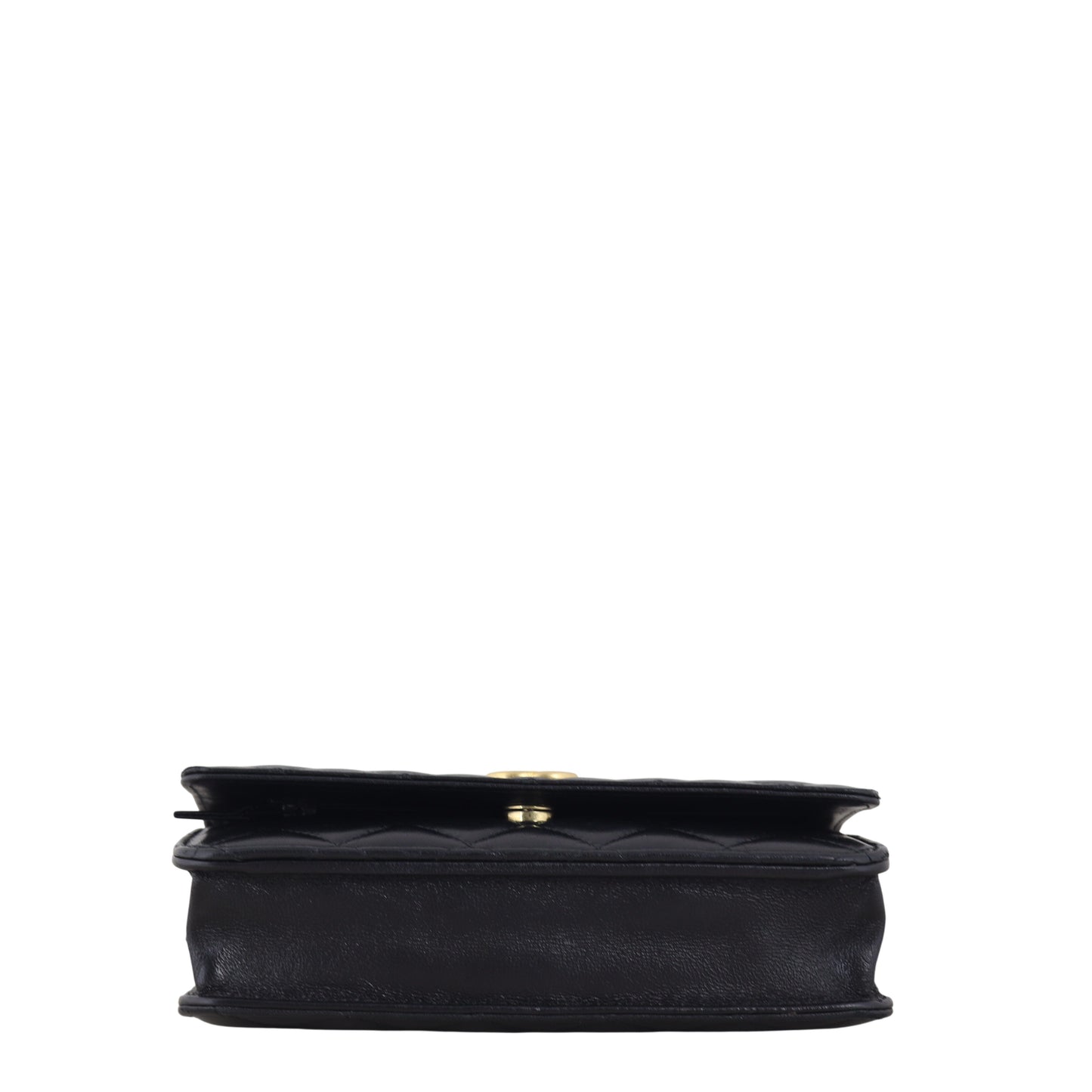 Chanel Logo Top Handle Wallet on Chain