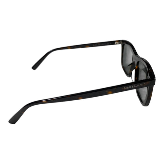 Sunglasses Luxury Designer By Yves Saint Laurent In Brown