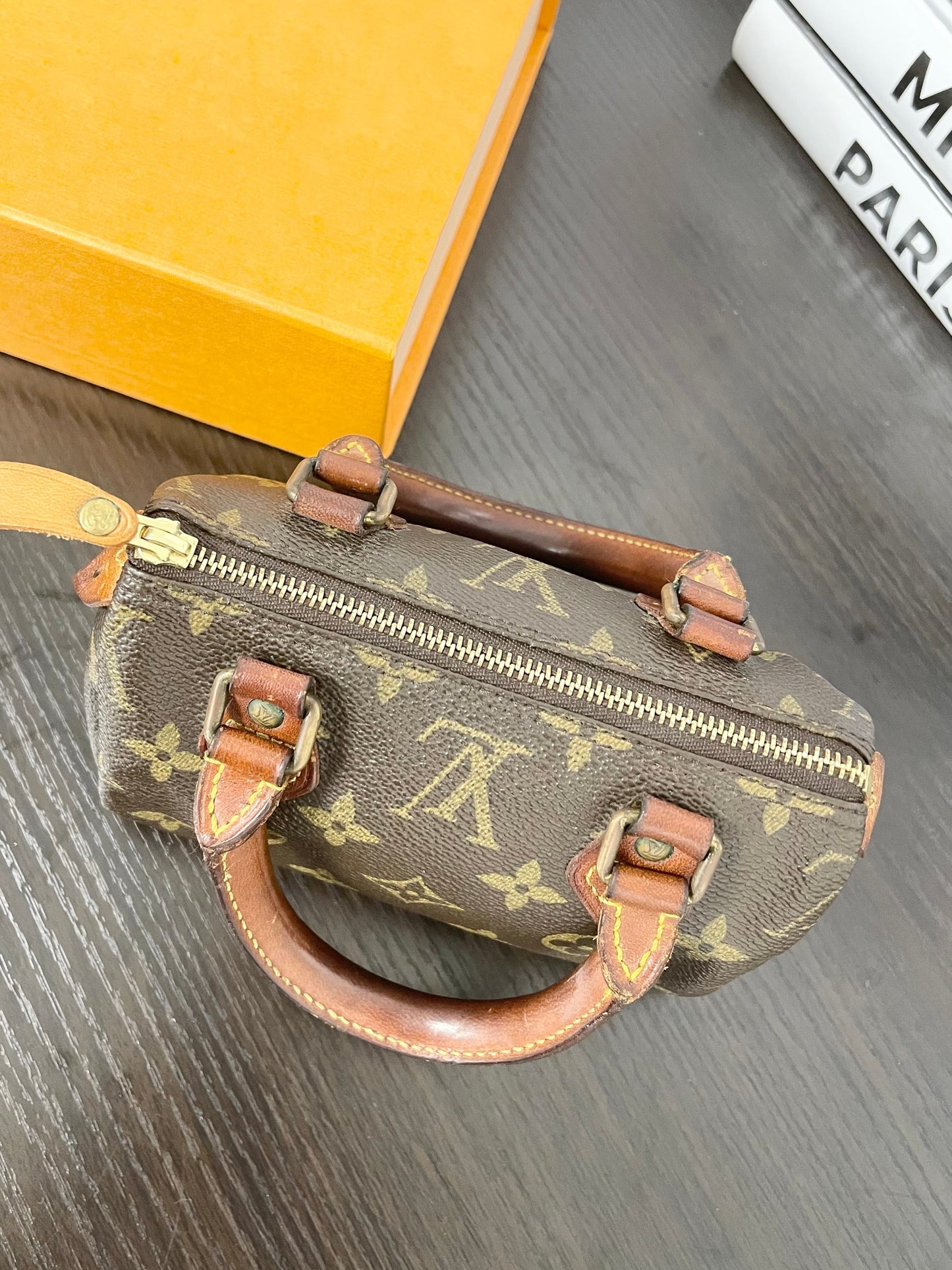 LOUIS VUITTON   Monogram Nano Speedy Bag
