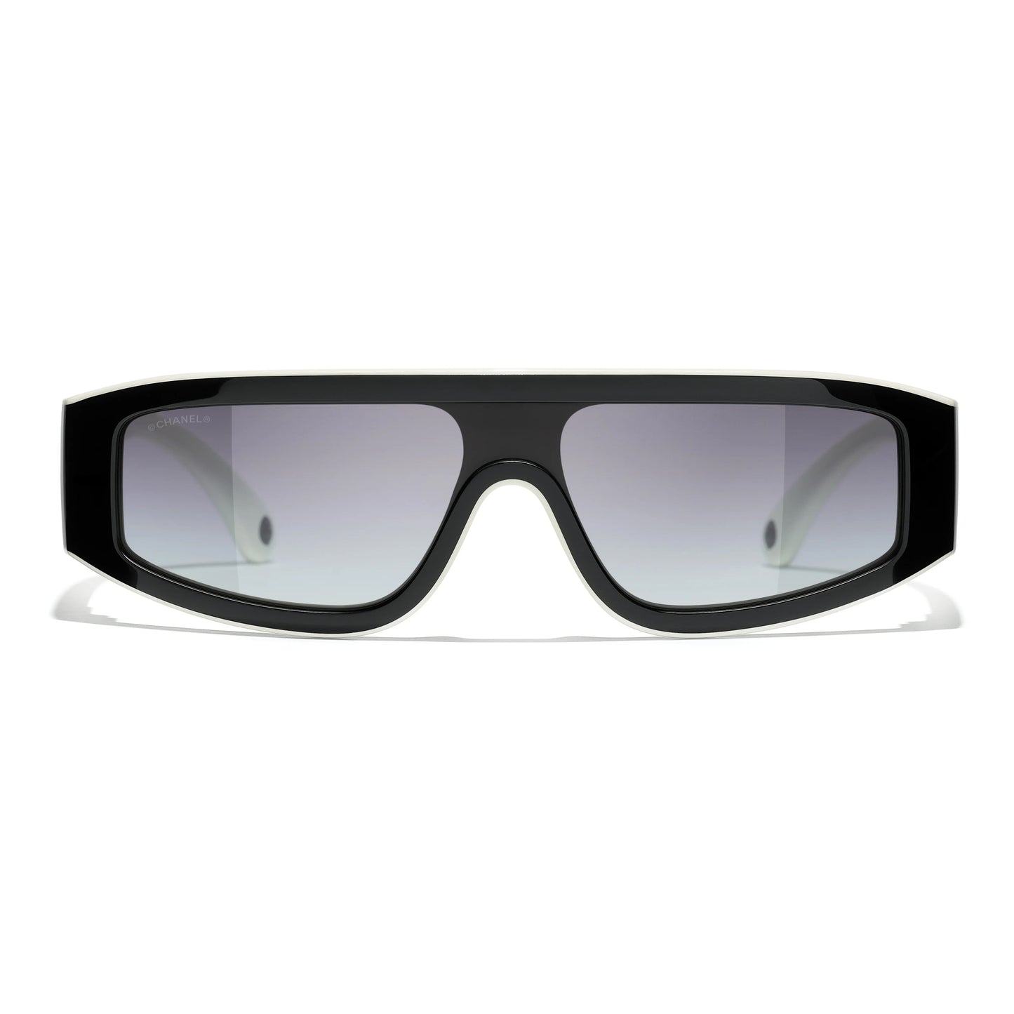 CHANEL CC 6057 CAT EYE SHIELD SUNGLASSES