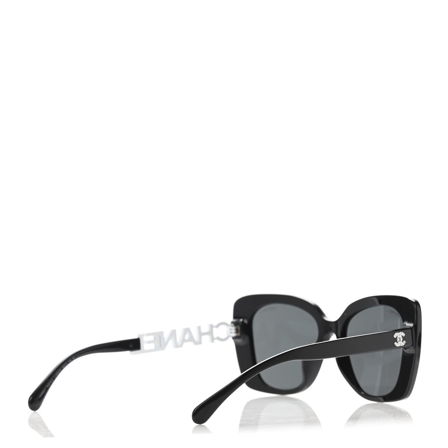 CHANEL ACETATE STRASS SQUARE SUNGLASSES 5422 BA