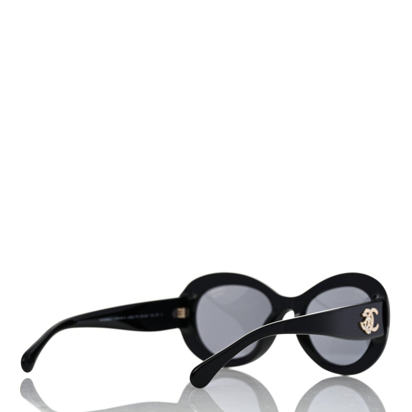 CHANEL ACETATE POLARIZED CC SUNGLASSES