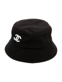CHANEL CC CANVAS BUCKET HAT
