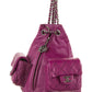 CHANEL CC QUILTED LAMBSKIN MINI BACKPACK