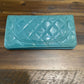 CHANEL CC QUILTED PATENT FOLD WALLET