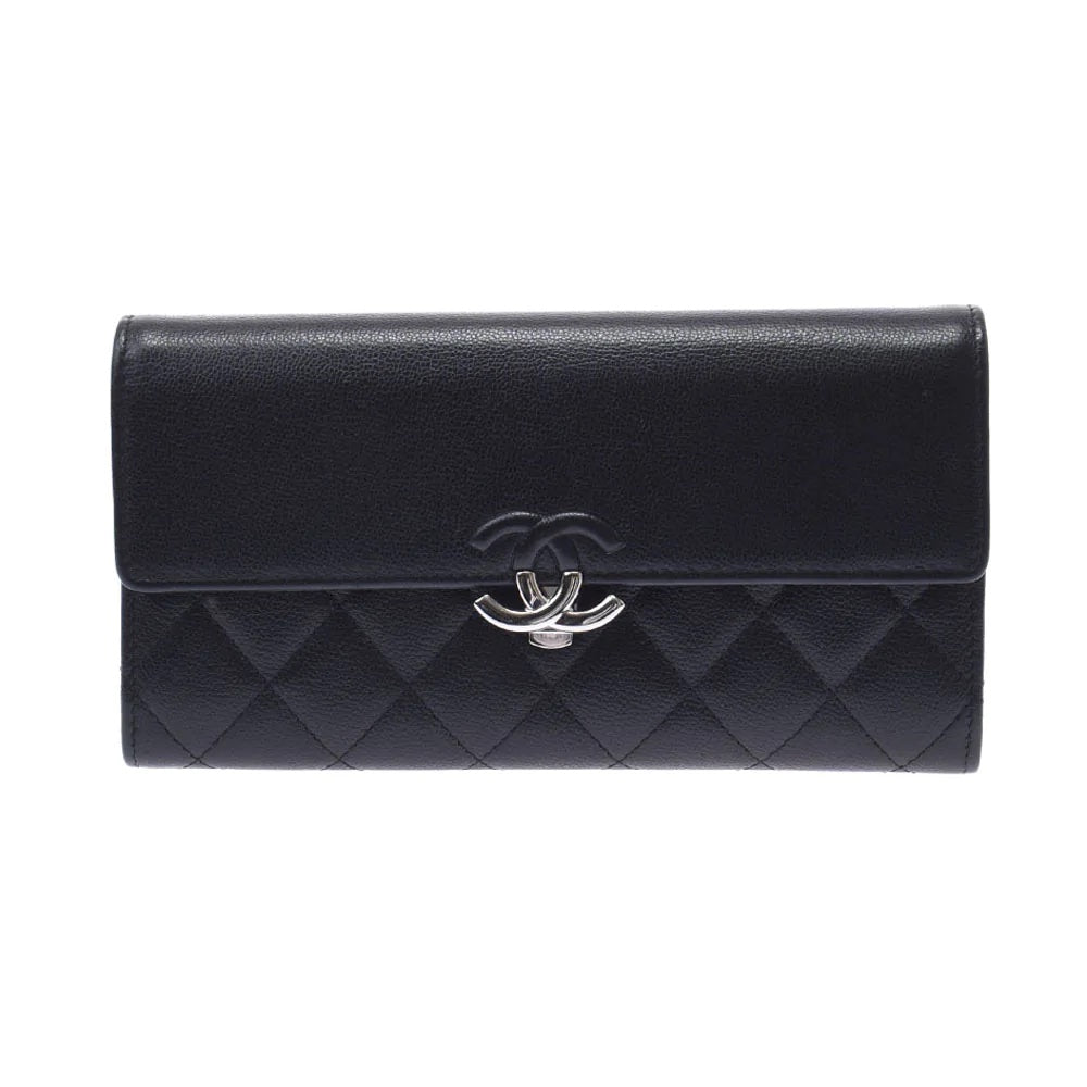 CHL -  COCO GRAINED LEATHER QUILTED CONTINENTAL WALLET