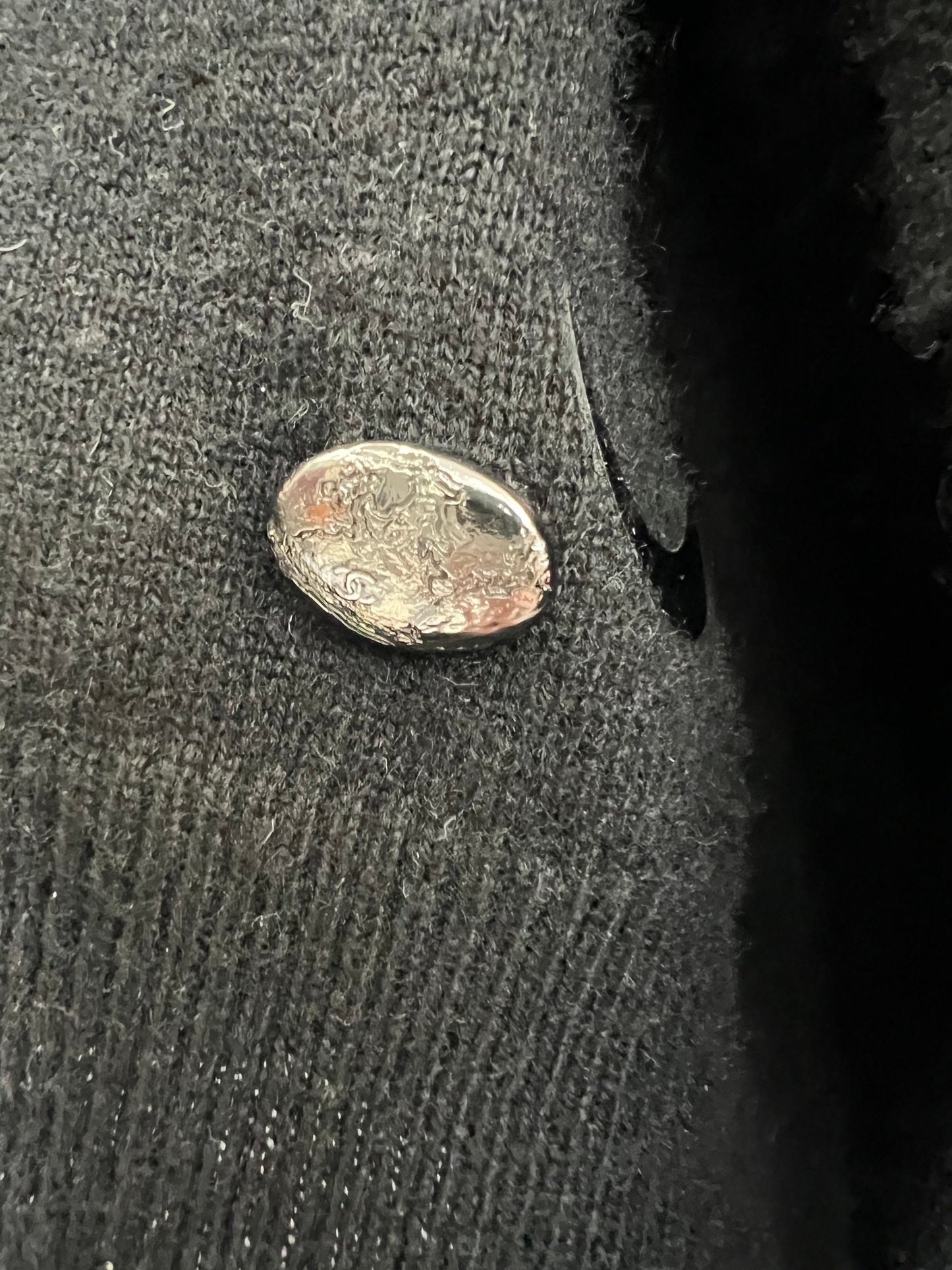CHANEL CASHMERE ABSTRACT SPACE MOON RUNWAY SWEATER