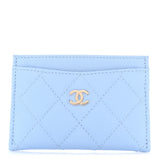 CHANEL CC CAVIAR QUILTED CARD HOLDER