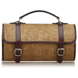 CHANEL CLASSIC TAN MINI BARREL HANDBAG
