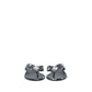 CHANEL INTERLOCKING CC LOGO LAMBSKIN SLIDES