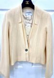 CHANEL LAINE WOOL SILK BLAZER