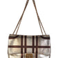 CHANEL PARIS-BOMBAY METALLIC PYTHON LARGE CLASSIC SINGLE FLAP BAG