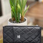 CHL -  CAVIAR QUILTED FLAT MULTI-FUNCTIONAL CASE