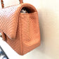 CHANEL PYTHON MINI FLAP BAG IN BUBBLEGUM PINK