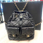 CHANEL 2023 QUILTED LAMBSKIN DUMA SMALL BACKPACK
