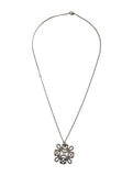 CHANEL STRASS CC PENDANT NECKLACE