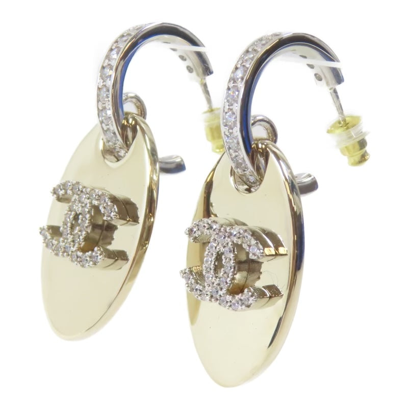 CHANEL STRASS CRYSTLS CC EARRINGS