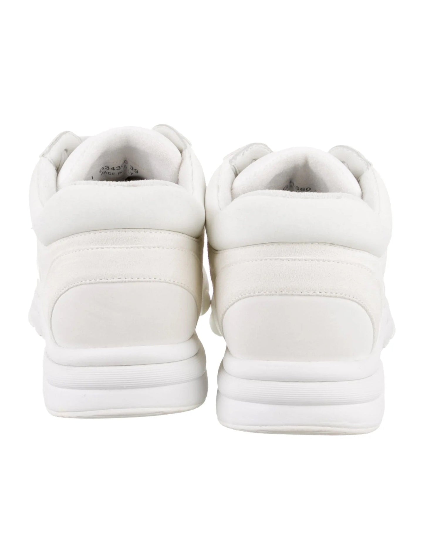 CHANEL SUEDE CALFSKIN CC SNEAKERS
