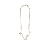 CHANEL TIMELESS CRYSTAL HEART PEARL LONG NECKLACE