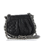 CHANEL WASHED LAMBSKIN QUILTED MINI CHAIN AROUND FLAP BAG