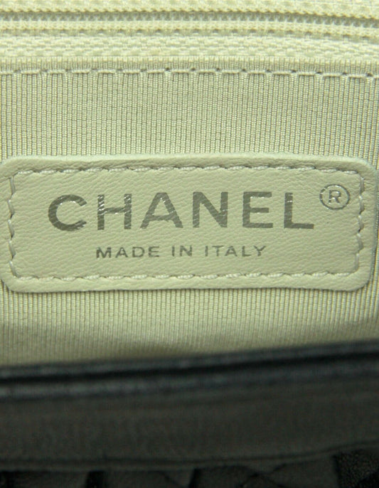 CHL -  WASHED LAMBSKIN QUILTED MINI CHAIN AROUND FLAP BAG