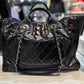 CHANEL 31 RUE CAMBON GLAZED CALFSKIN LEATHER DEAUVILLE TOTE