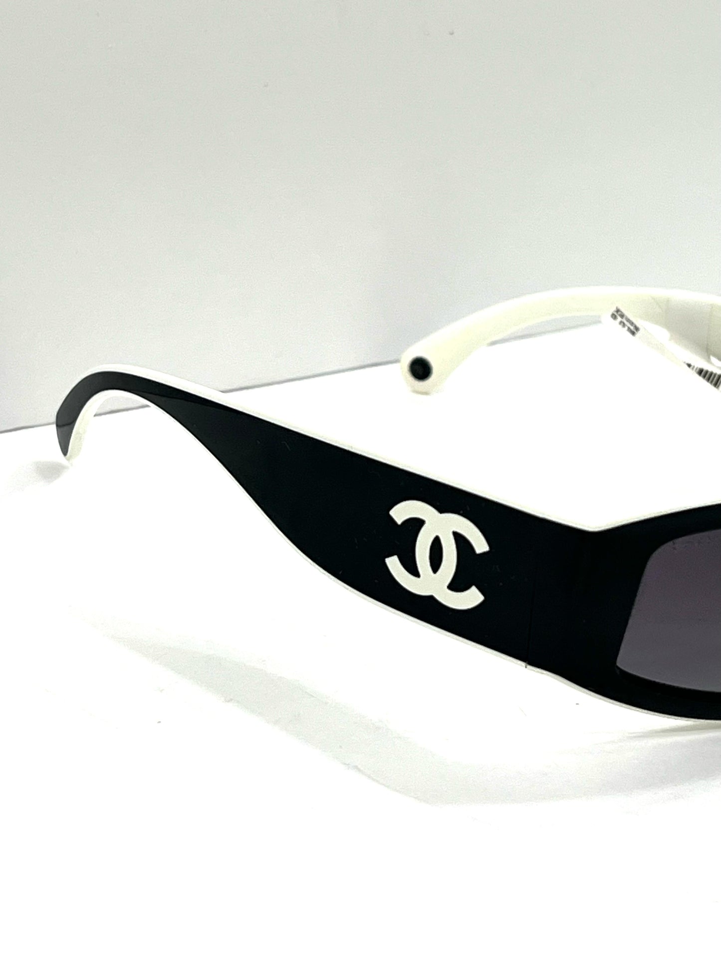 CHANEL CC 6057 CAT EYE SHIELD SUNGLASSES