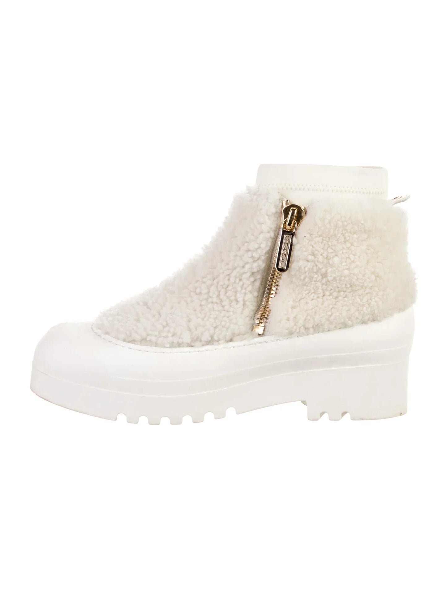 CHANEL CC SHEARLING BOOTS