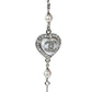 CHANEL TIMELESS CRYSTAL HEART PEARL LONG NECKLACE