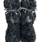 CHANEL INTERLOCKING CC LOGO SHEARLING BOOTS