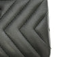 CHANEL LEATHER CHEVRON MINI TASSEL ZIP POUCH
