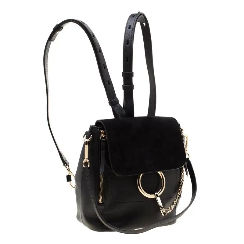 CHL - O? SUEDE CALFSKIN FAYE BACKPACK