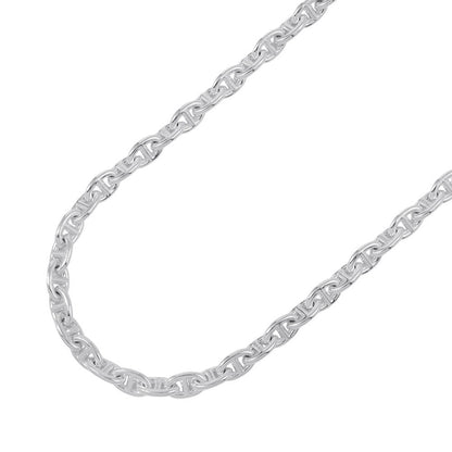 HERMES Chaine d'Ancre Necklace Size PM/43 frames SV925