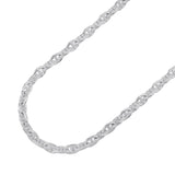 HERMES Chaine d'Ancre Necklace Size PM/43 frames SV925
