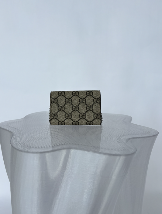Gucci GG Supreme Monogram Dionysus Coin Purse Wallet