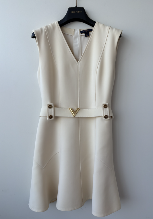Louis Vuitton - Mini A Line Dress in Ecru