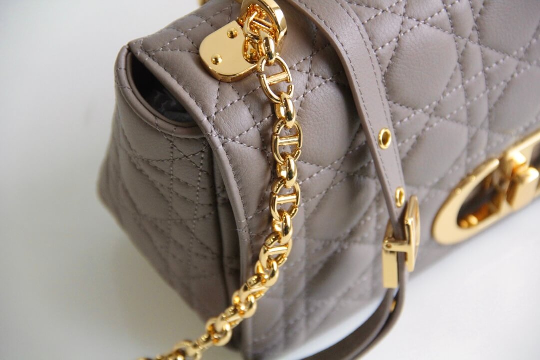 DIR 2023 Caro pink real leather sling shoulder bag