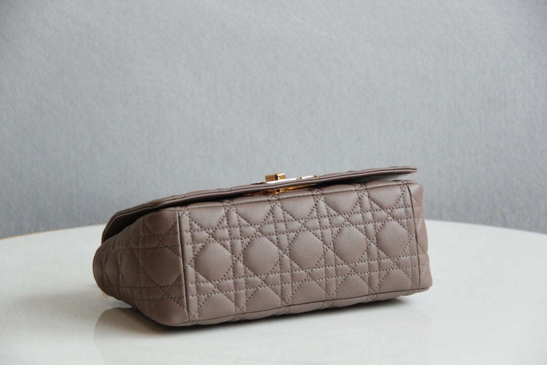 DIR 2023 Caro pink real leather sling shoulder bag