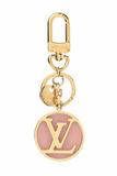 Louis Vuitton LV Circle Bag Charm/Key Holder in Soft Pink - FULL SET