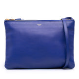 Celine Large Lambskin Trio Crossbody