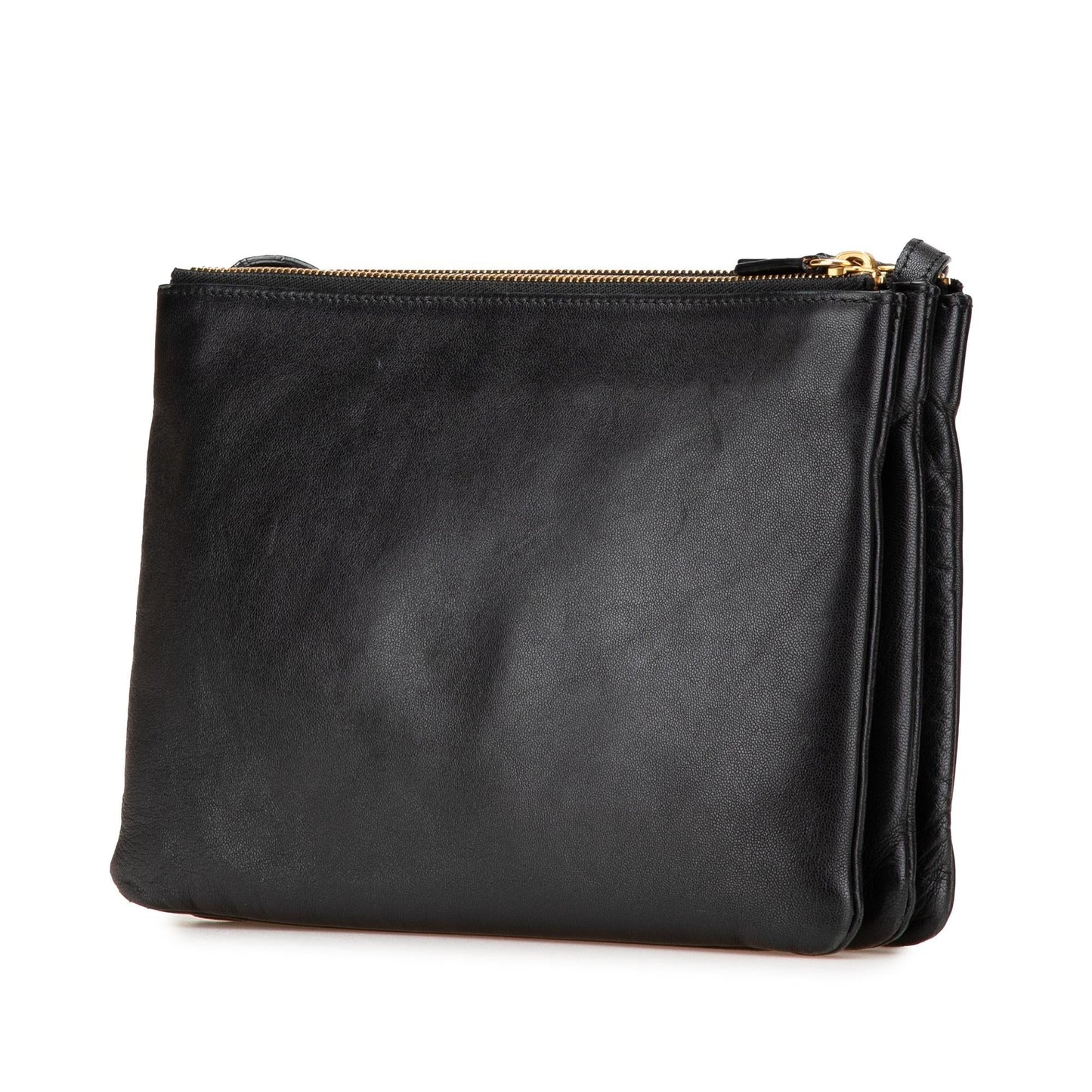 Celine Large Lambskin Trio Crossbody