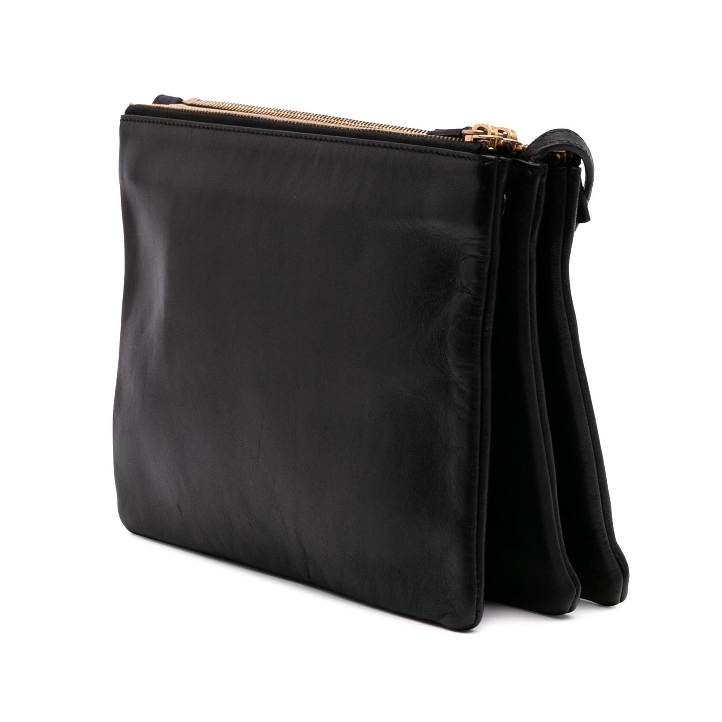 Celine Large Lambskin Trio Crossbody